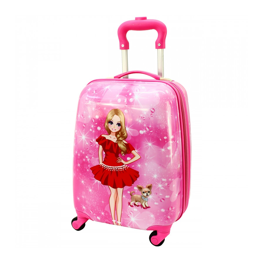 Troler roz pentru copii "Dolly" - mărimea S