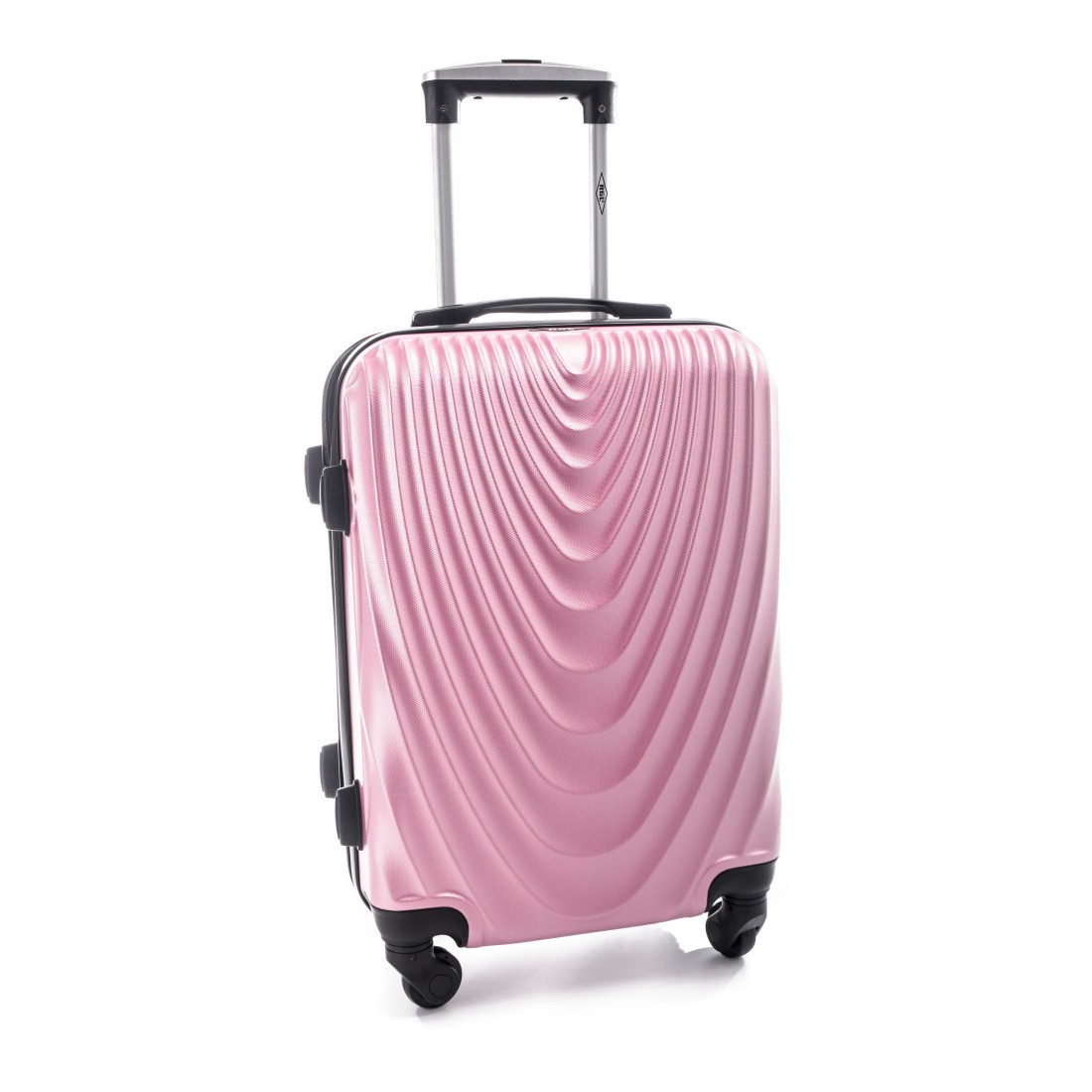Troler rigid de cabină roz pudrat pentru avion "Motion" - mărimea M