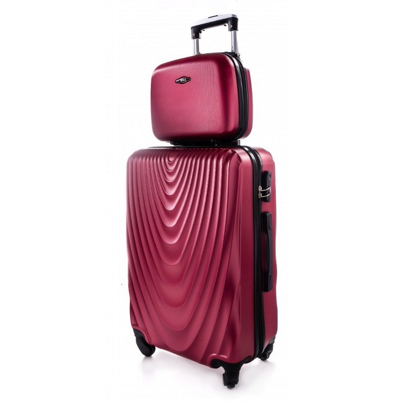 Set bordo de 2 piese, geantă + troler rigid "Motion" - mărimile M, L și XL