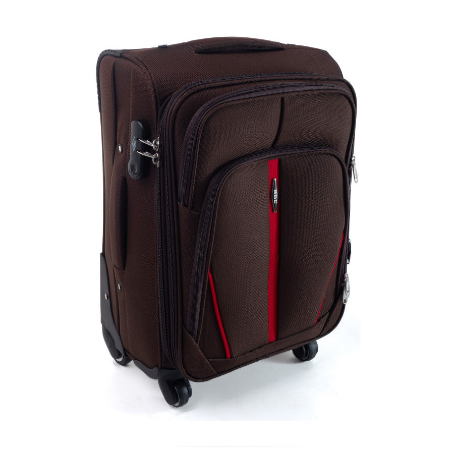 Troler textil maro de cabină "Practical" - mărimea M