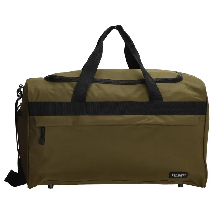 Geantă de voiaj verde de umăr "Adventure" - mărimile M, L și XL