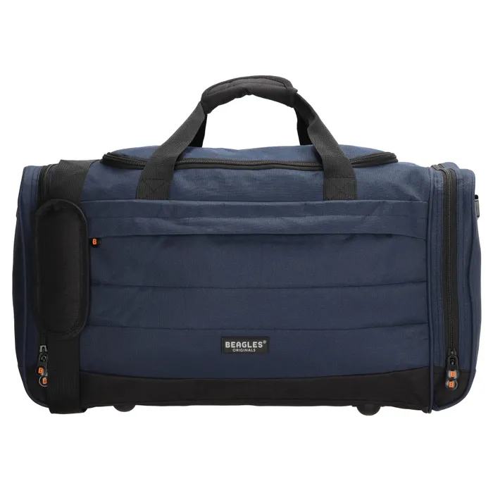 Geantă de voiaj bleumarin de umăr "Typical" - mărimile M, L și XL