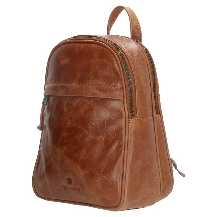 Rucsac premium maro din piele naturală "Fashionstar"
