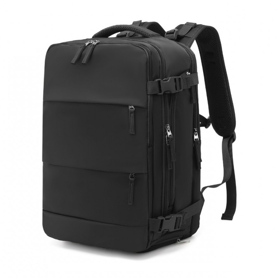 Rucsac multifuncțional negru de cabină cu port USB "Gadget" - mărimea M