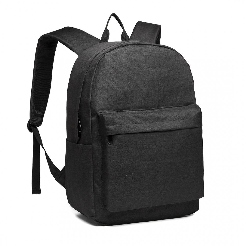 Rucsac școlar ușor negru "Basic"