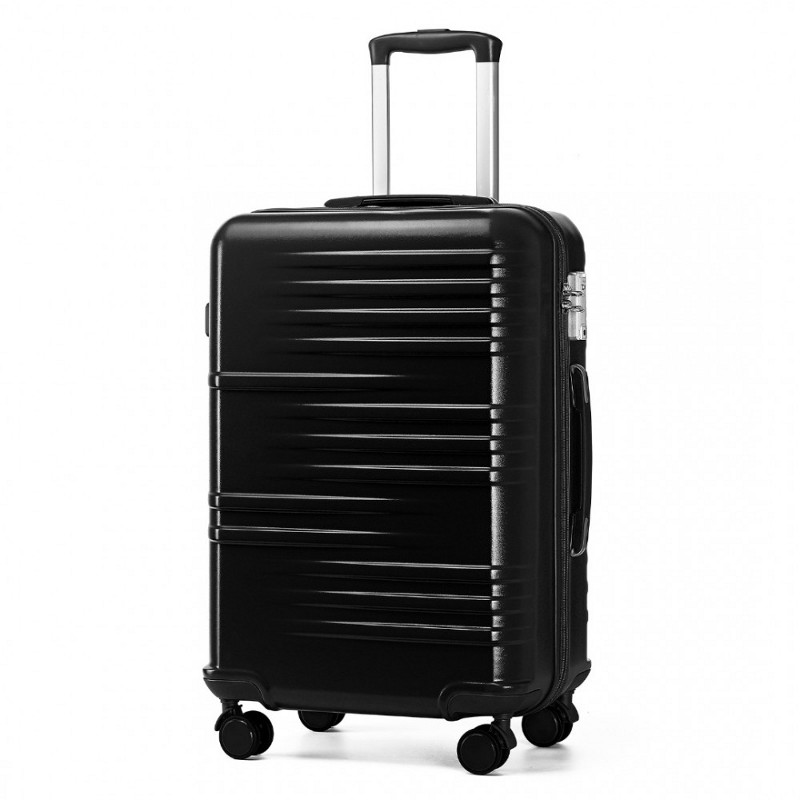 Troler negru rigid "Panzer" cu încuietoare TSA - M, L, XL
