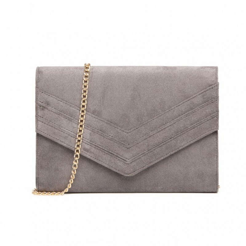 Plic elegant gri "Madelyn"