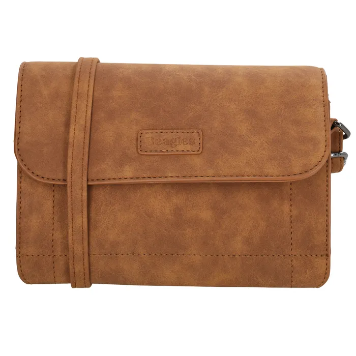 Geantă crossbody elegantă maro "Eterna"