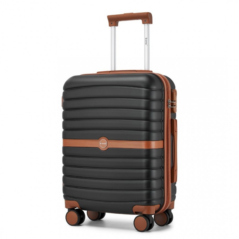 Troler de călătorie premium negru "Harder" - 3 mărimi