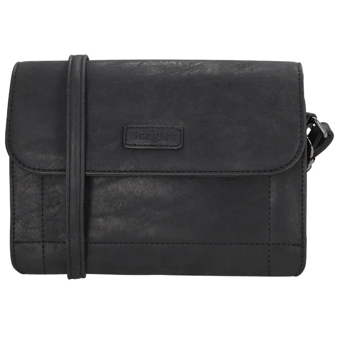 Geantă crossbody elegantă neagră "Eterna"