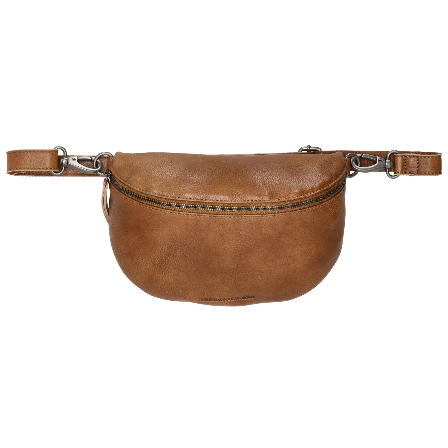 Borsetă elegantă maro din piele naturală "Venitta"