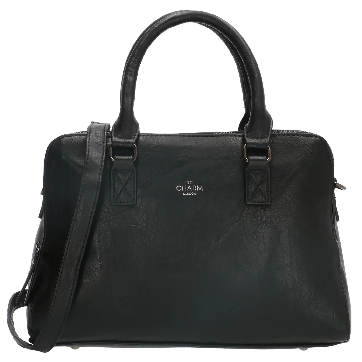 Geantă shopper elegantă neagră „Chelsea"