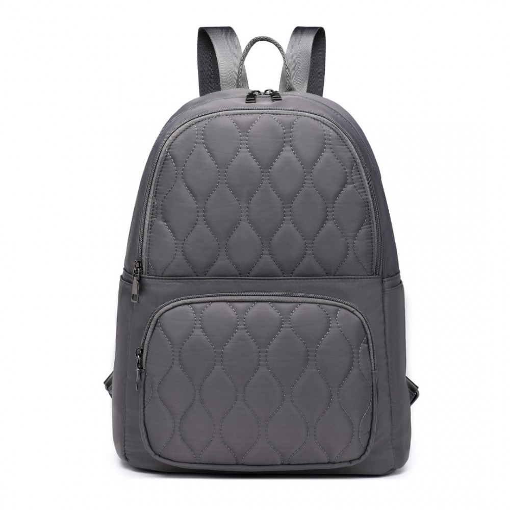 Rucsac urban matlasat gri "Serenity"
