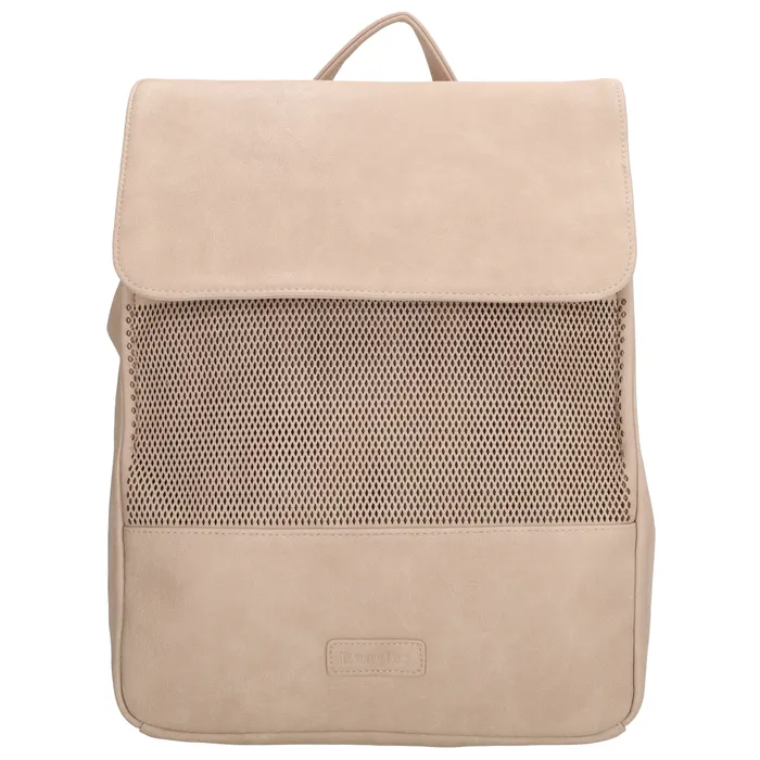 Rucsac elegant bej din piele ecologică "Citylight"