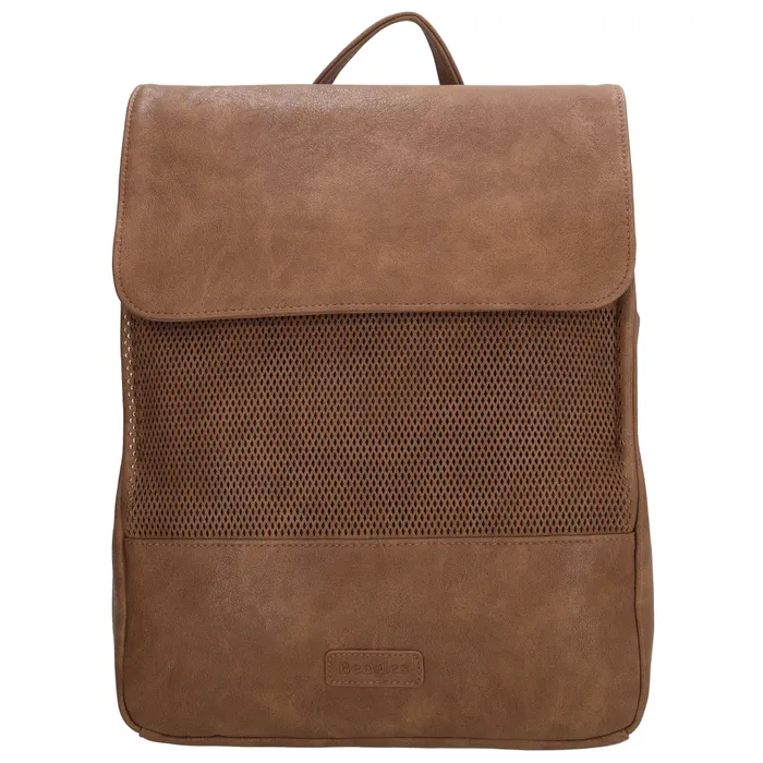 Rucsac elegant maro închis din piele ecologică "Citylight"