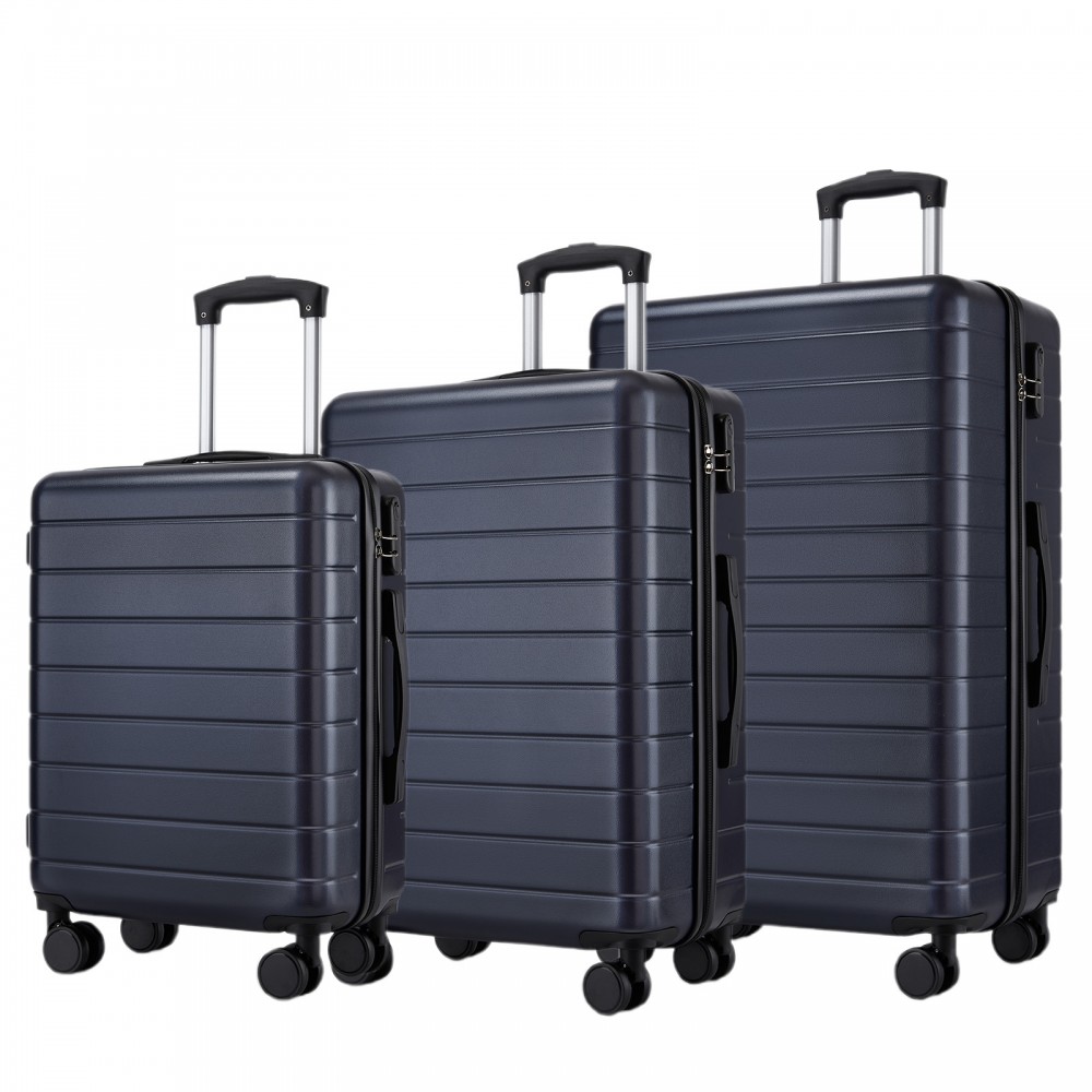 Set albastru de trolere elegante din plastic "Hawai" - mărimile  M, L, XL