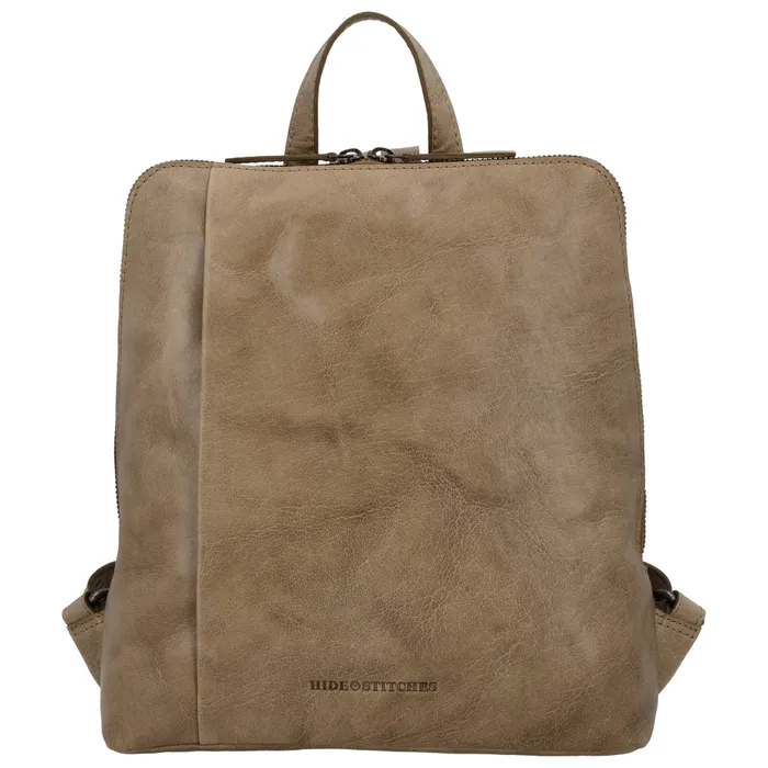 Rucsac elegant bej din piele naturală "Nobless"