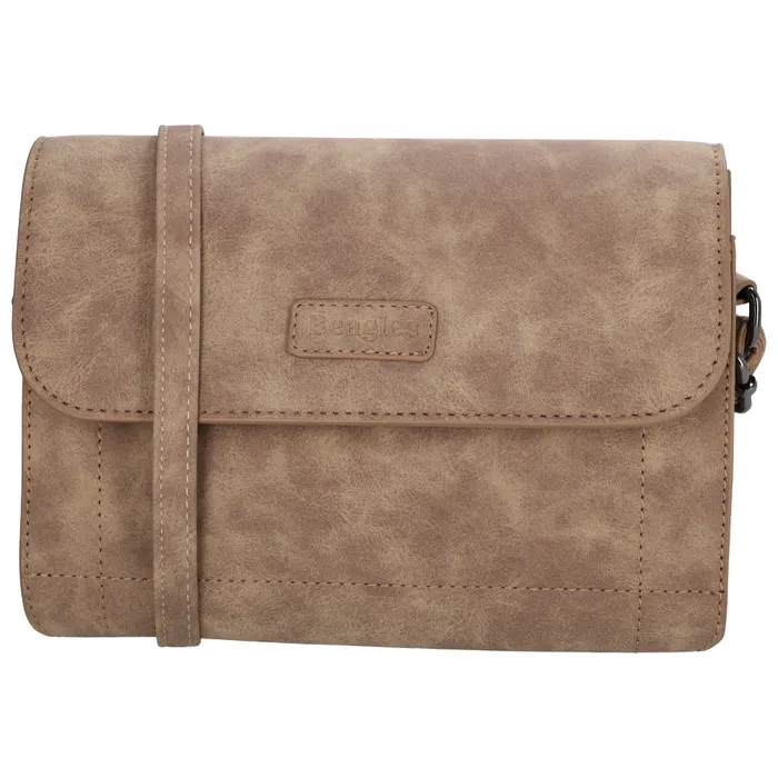 Geantă crossbody elegantă maro închis "Eterna"