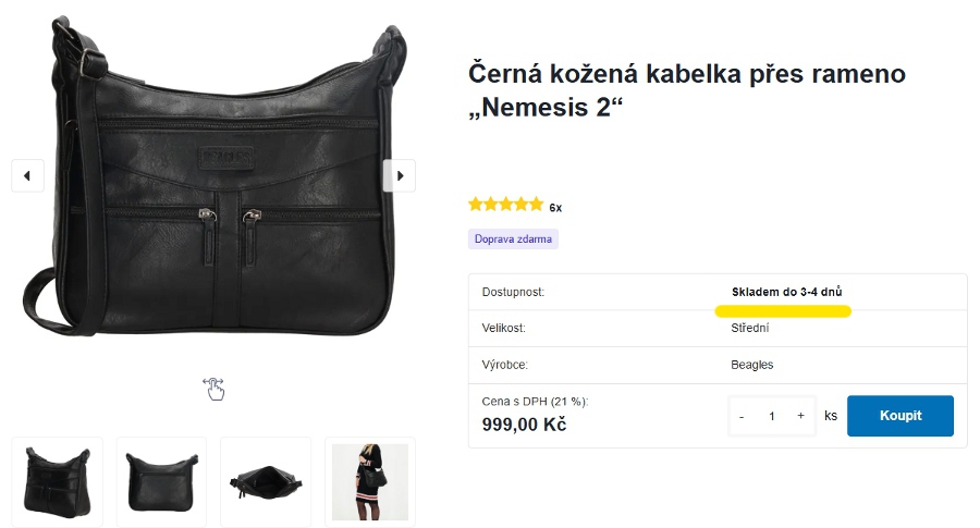 Disponibilitate în 3-4 zile